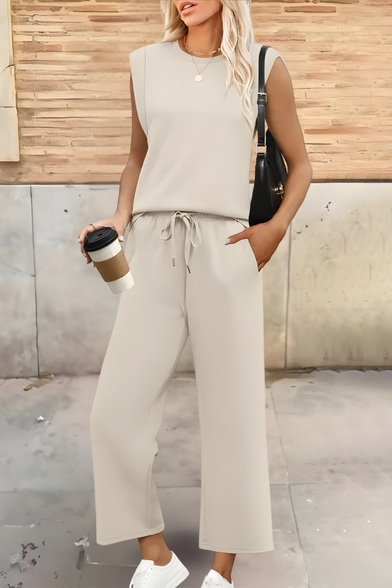 Women's Soft Breathable Summer Loungewear Set | Elegant Relaxed Lounge Sets