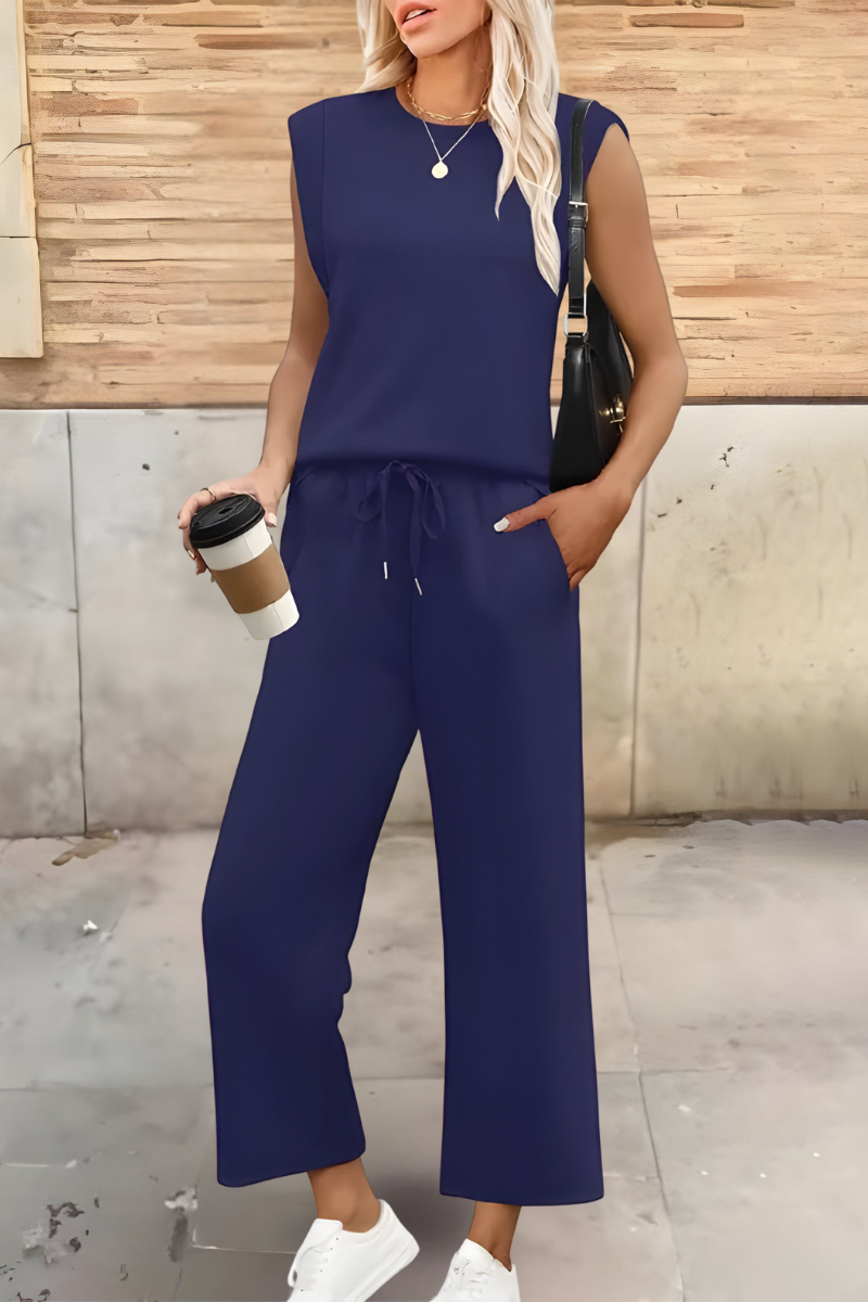 Women's Soft Breathable Summer Loungewear Set | Elegant Relaxed Lounge Sets