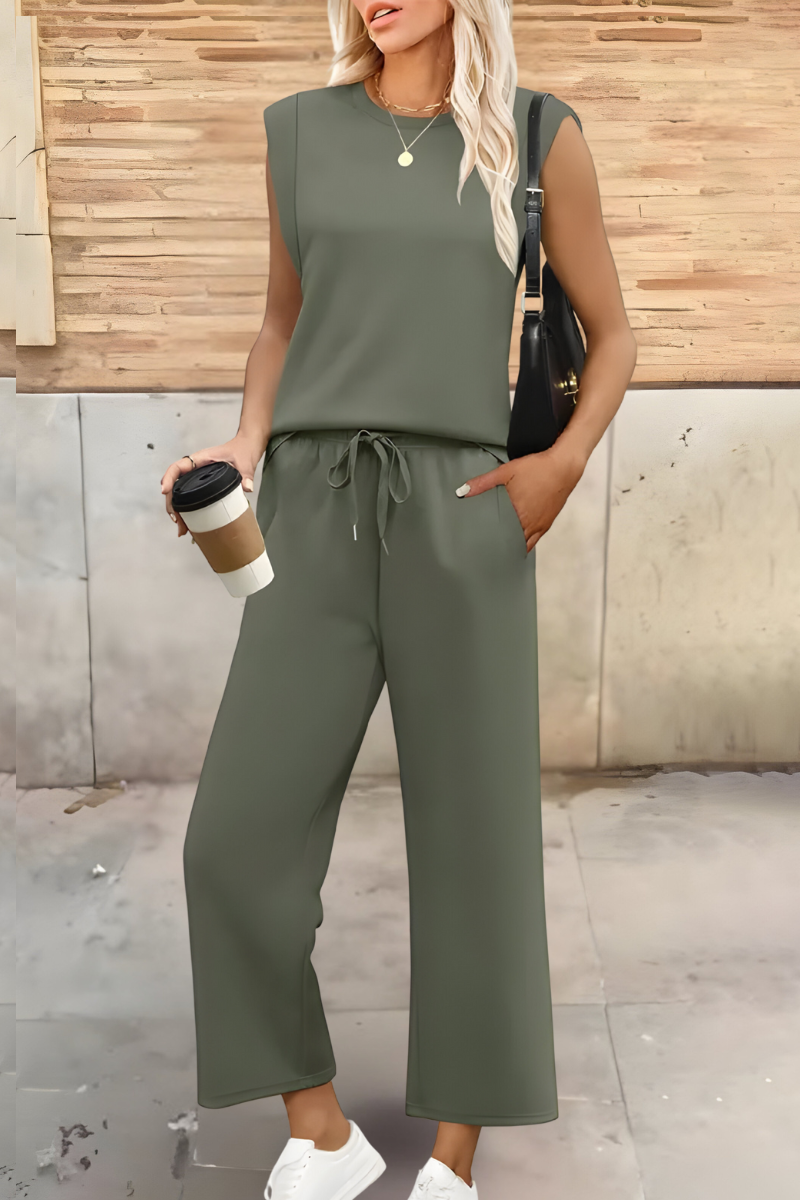 Women's Soft Breathable Summer Loungewear Set | Elegant Relaxed Lounge Sets
