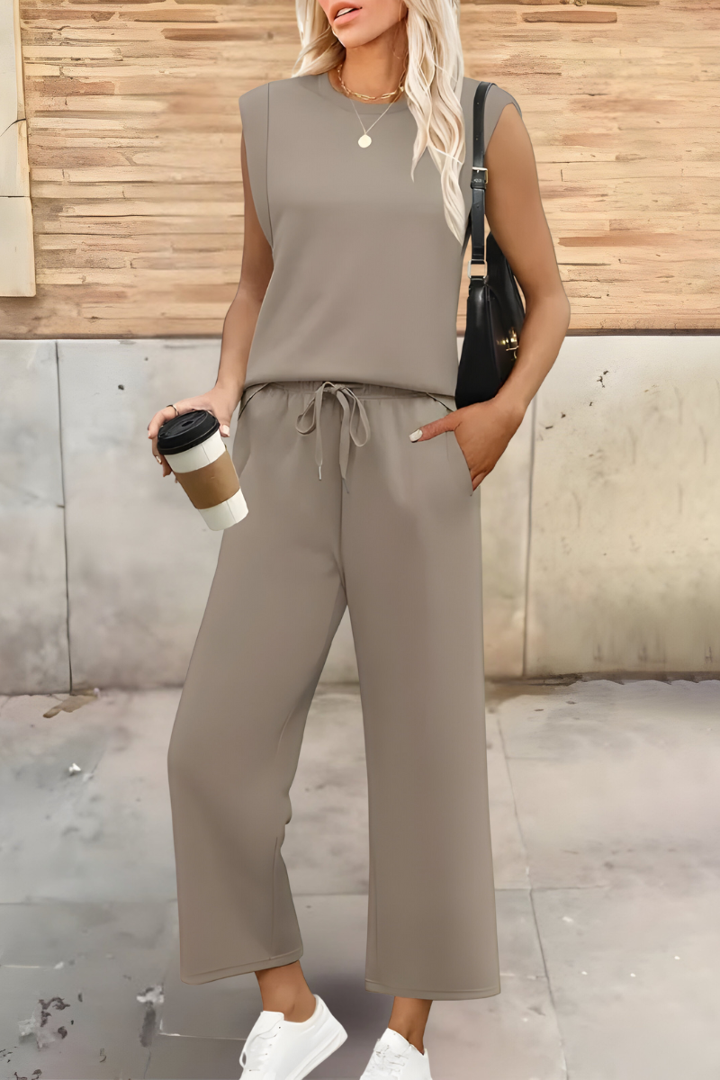 Women's Soft Breathable Summer Loungewear Set | Elegant Relaxed Lounge Sets