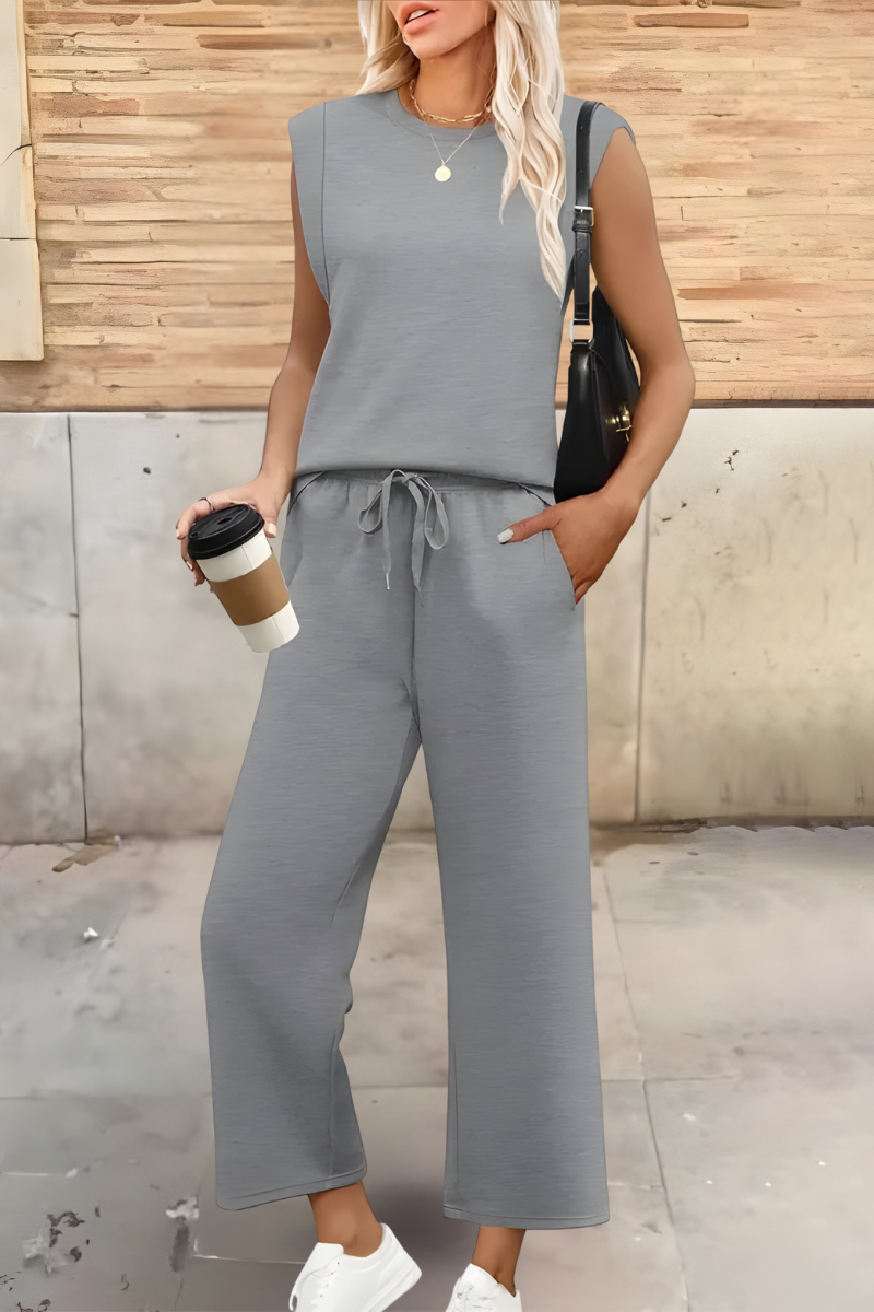 Women's Soft Breathable Summer Loungewear Set | Elegant Relaxed Lounge Sets