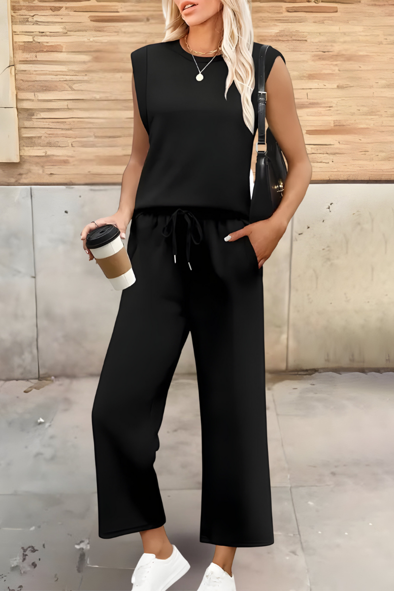 Women's Soft Breathable Summer Loungewear Set | Elegant Relaxed Lounge Sets