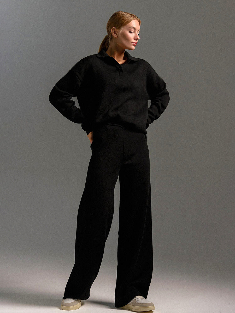 Women's Soft Cotton Loungewear Set | Relaxed Fit Two-Piece Lounge Outfit